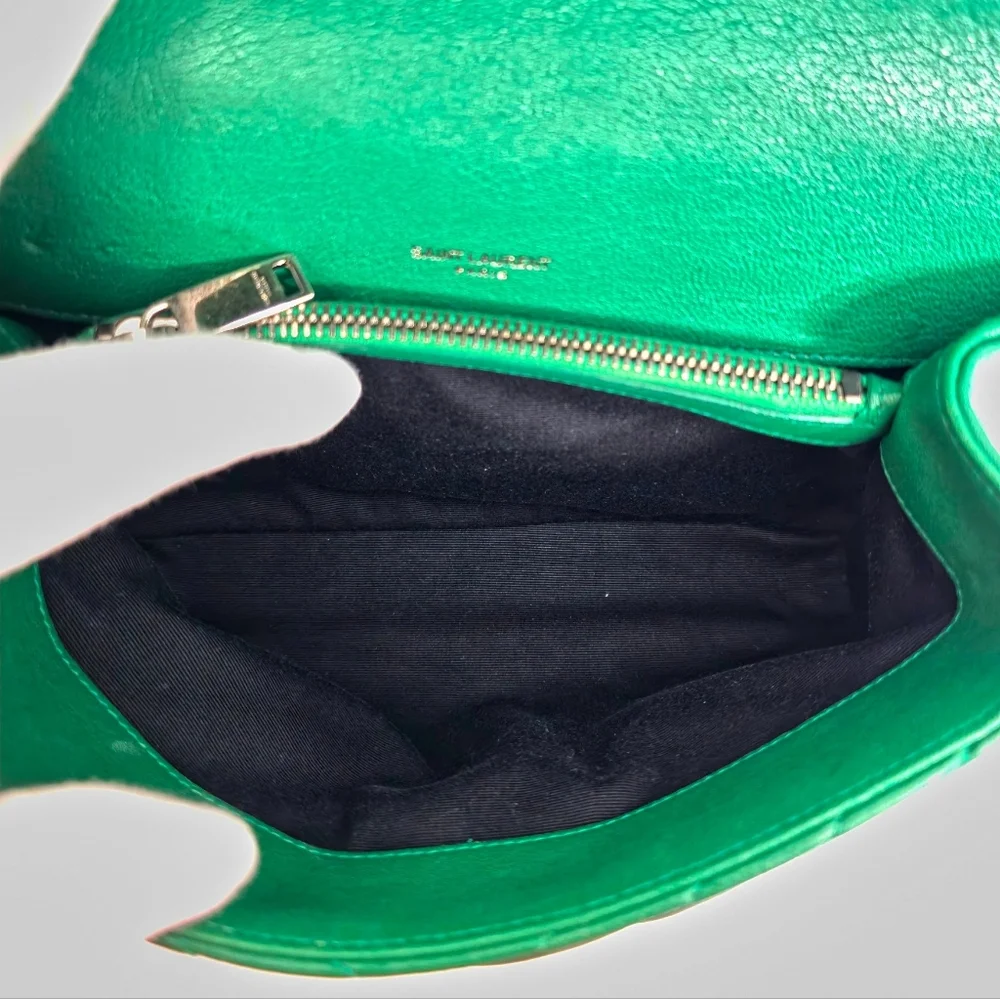 ✨️Authentic Saint Laurent College Medium In Quilted Leather - Picture 8 of 16